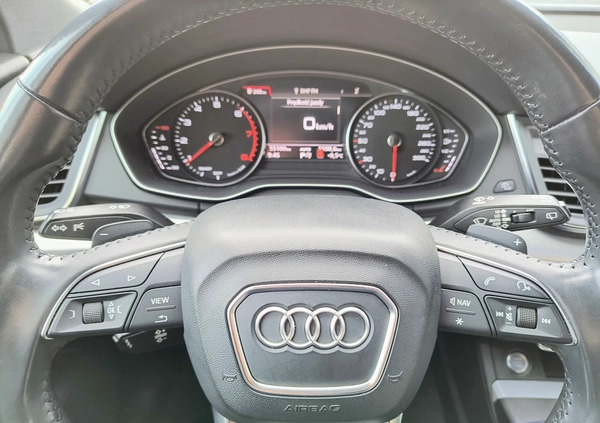 Audi Q5 cena 139900 przebieg: 55100, rok produkcji 2017 z Miłosław małe 466